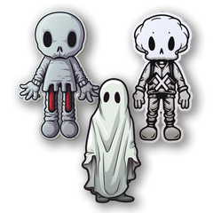 Ghost Sticker Pack (v2)